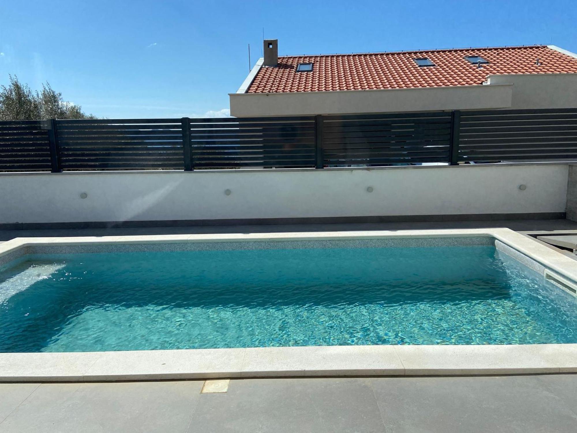 Vila Seaview Amy - Private Pool, Sauna & Jacuzzi *